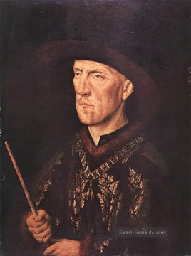 Porträt von Baudouin de Lannoy Renaissance Jan van Eyck Ölgemälde